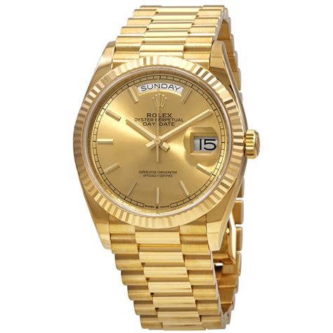 rolex daydate gold price|day date 36 rolex price.